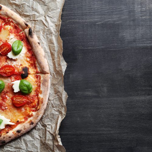 Delicious pizza on the table